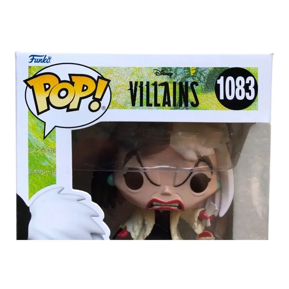 Funko Pop! Disney: Villains - Heiress Fashionista Cruella de Vil Figure #1083 - Picture 5 of 12